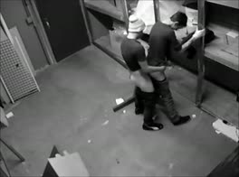 Hidden camera catches gay porn hot fuck